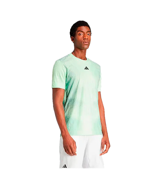 Camiseta Adidas Tennis Airchill Pro Freelift verde 2024