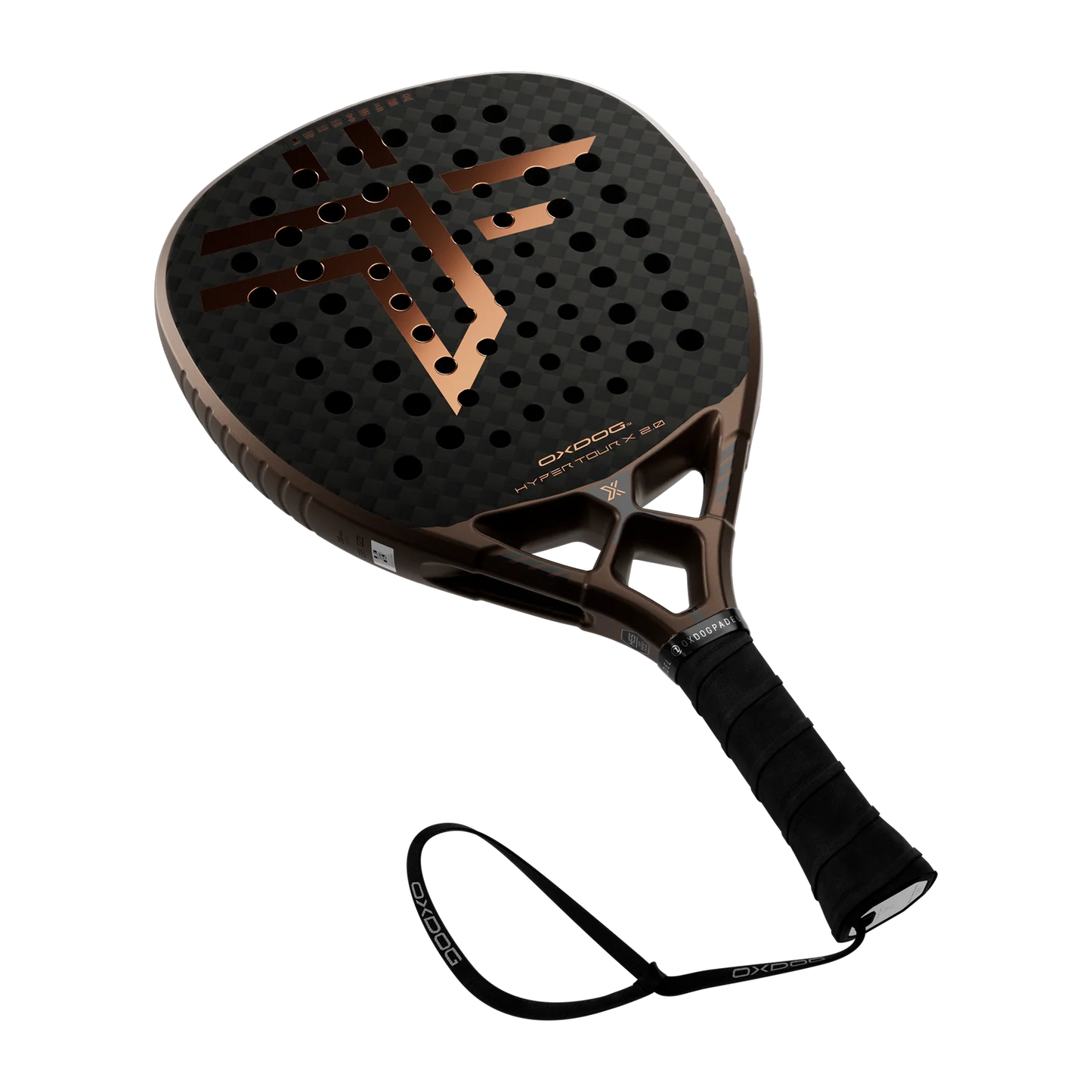 Pala de Padel Oxdog HYPER TOUR X Cafe / Negro 2026