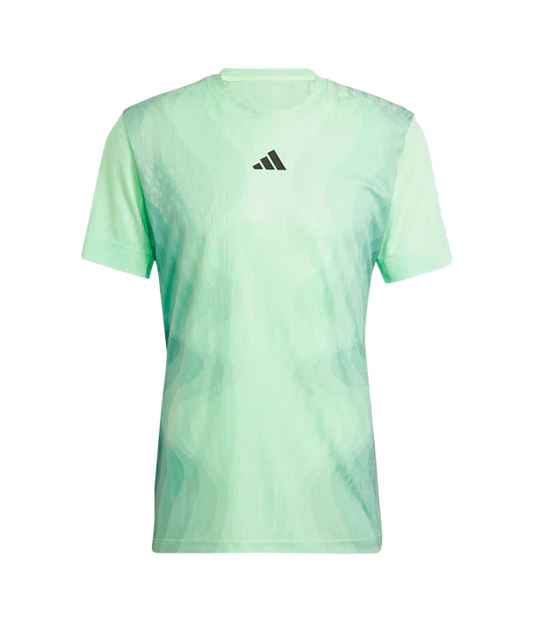 Camiseta Adidas Tennis Airchill Pro Freelift verde 2024