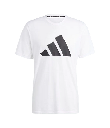 Camiseta Adidas Train Essentials Feelready Logo blanca 2024