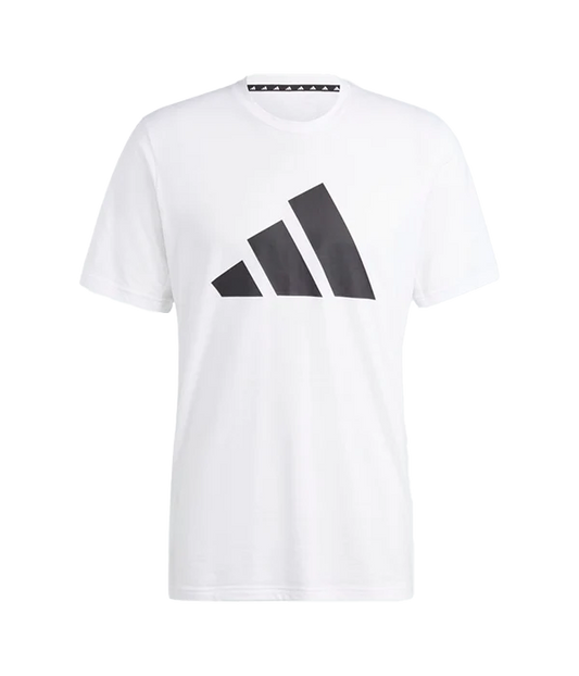 Camiseta Adidas Train Essentials Feelready Logo blanca 2024