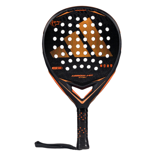 Pala De Padel Adidas Arrow Hit Carbon Ctrl Anthracite / Orange 2026