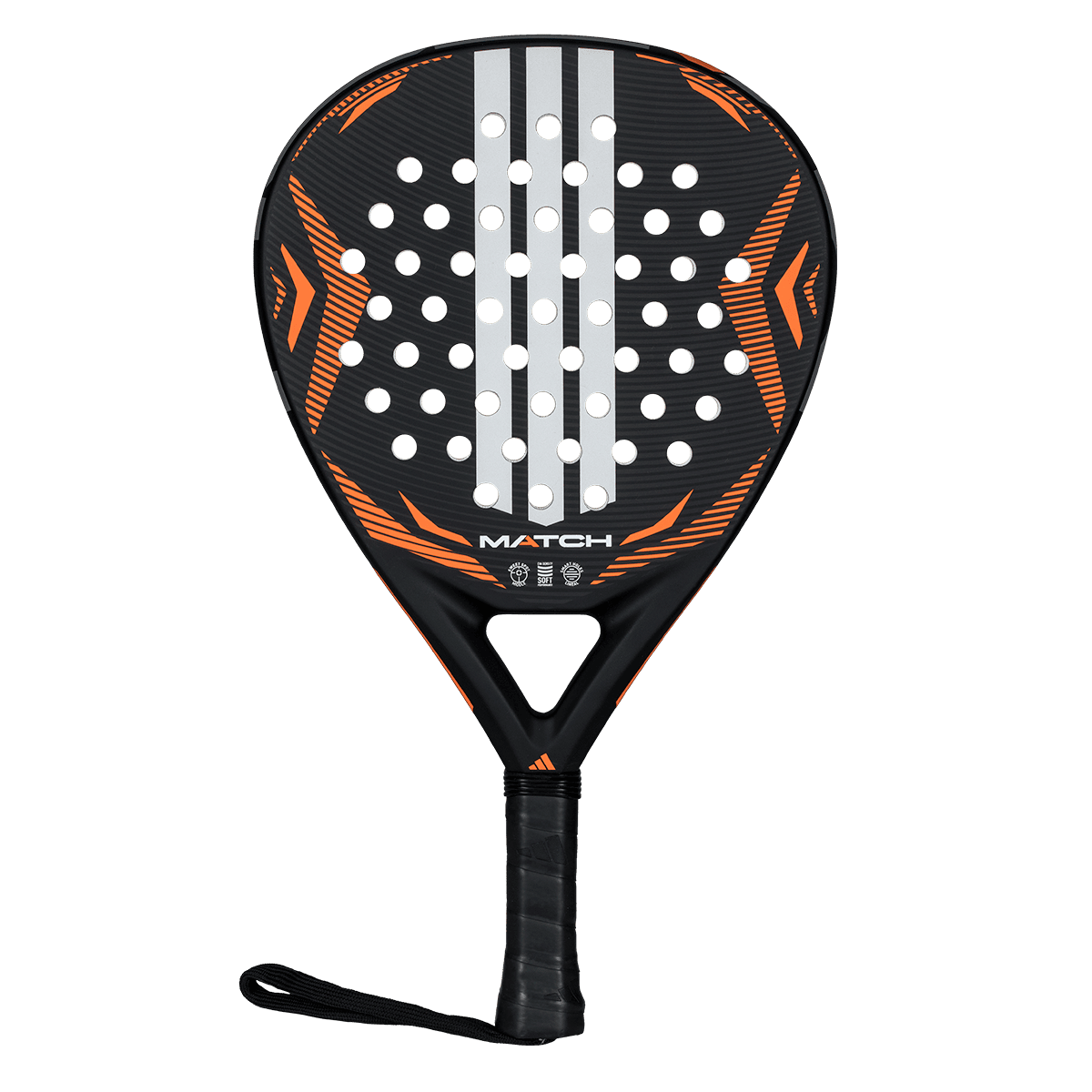 Pala De Padel Adidas Match Black / Orange 2026
