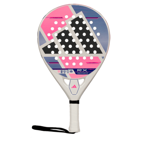 Pala De Padel Adidas RX Series Light White / Pink 2026