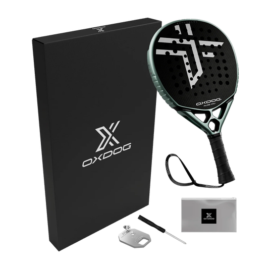 Pala de Padel Oxdog PURE PRO+ Menta / Plata 2026