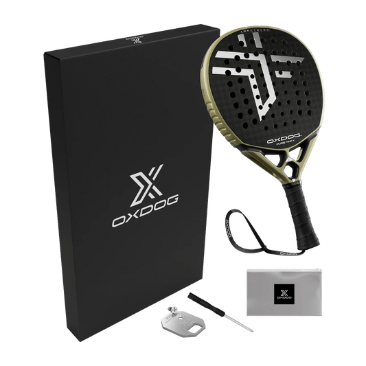 Pala de Padel Oxdog PURE TOUR X Oliva / Plata 2026